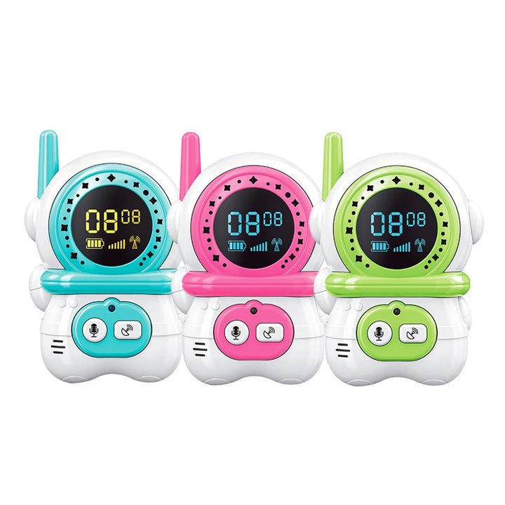 Kids Walkie Talkie Set – Clear Sound, Strong Signal & Cute Design - RT-3676 - Planet Junior