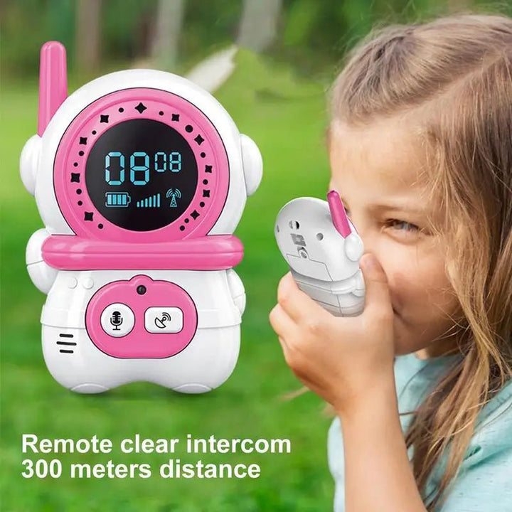 Kids Walkie Talkie Set – Clear Sound, Strong Signal & Cute Design - RT-3676 - Planet Junior
