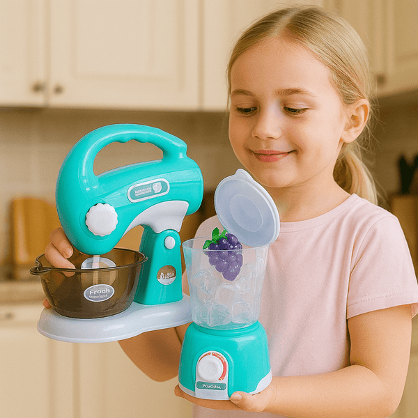 Kitchen Appliances Play Set – Blend, Mix & Pretend Like a Pro - SLT-1018-175 - Planet Junior