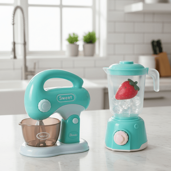 Kitchen Appliances Play Set – Blend, Mix & Pretend Like a Pro - SLT-1018-175 - Planet Junior