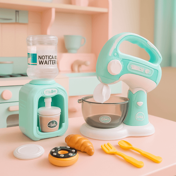 Kitchen Appliances Play Set – Mix, Pour & Pretend Like a Pro - SLT-1018-174 - Planet Junior
