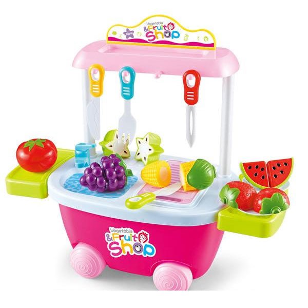 Kitchen Fruit Trolley Play Set - BLL - GT - 862QY - Planet Junior