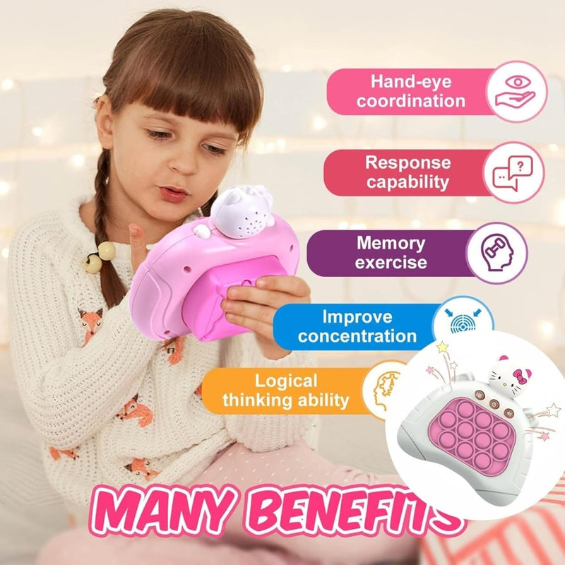 Kitty Pop It Fidget Console for Girls - BLL - MT - 1638 - 21 - Planet Junior