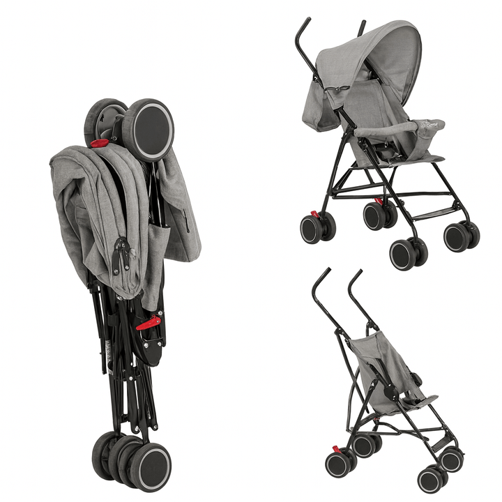 KUQI UltraLight Foldable Baby Stroller – Compact, Durable &amp; Travel - Ready - BLL - BG - 208 - Planet Junior