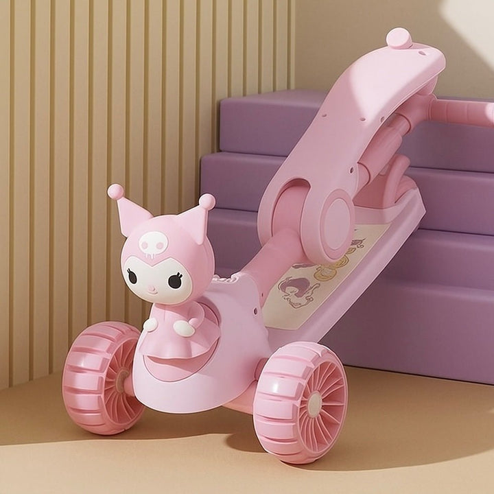 Kurumi 2 - in - 1 Folding Scooty - AKT-SW6333C - Planet Junior