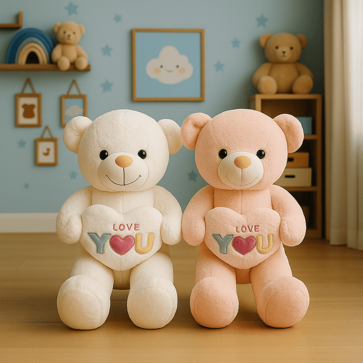 Large Sized Soft Heart Teddy Bear | 3 Feet - ST14017XL - 2 - Planet Junior