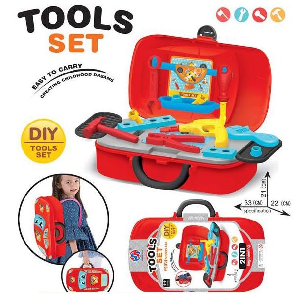 Little Builders Big Adventures Begin with Backpack Tool Set - BLL - BI - 2016 - 86 - Planet Junior