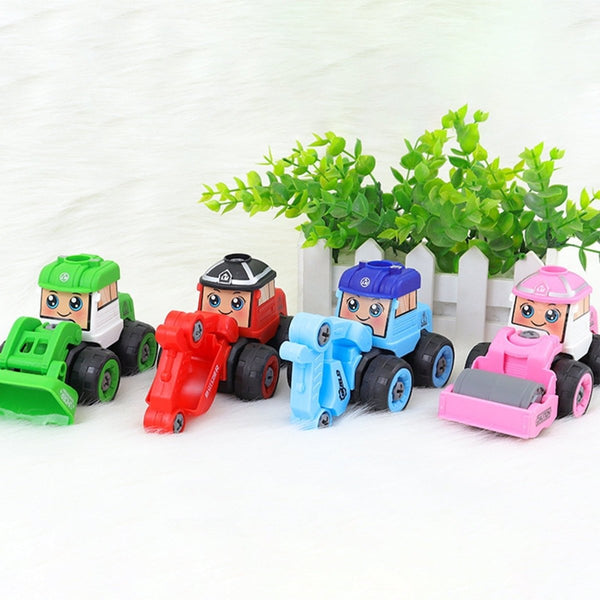 Little Builders Construction Cars Set | 4 Pcs - BLL - DK - 032A - Planet Junior