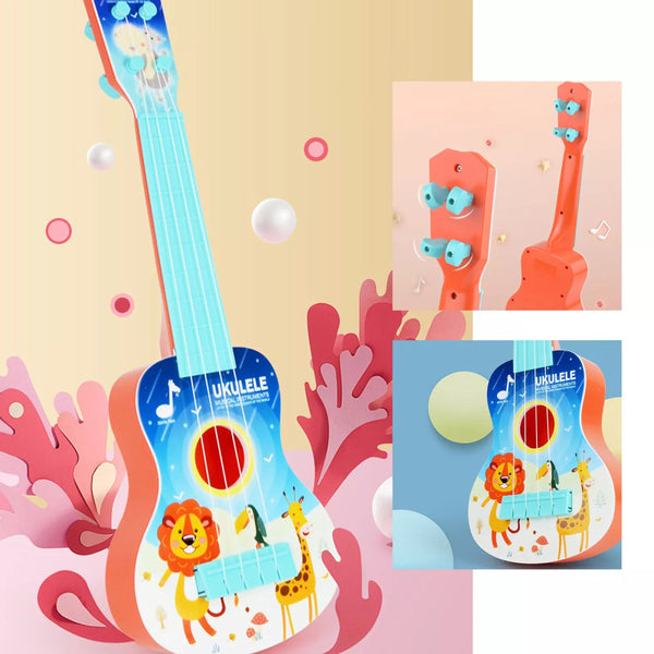 Lively Cartoon Design Guitar - AKT6818 - Planet Junior