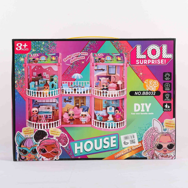 LOL DIY Doll House Set | 131 Pcs - BB032 - Planet Junior