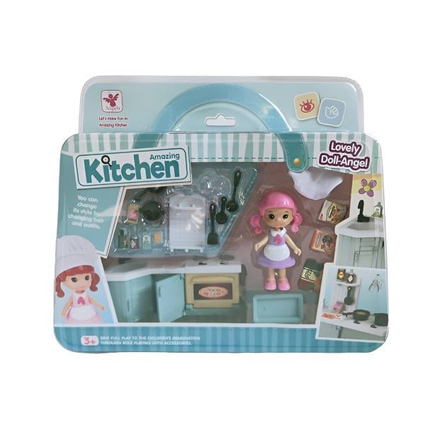 Lovely Doll Angel Kitchen Set - BLL - GT - 6699 - Planet Junior