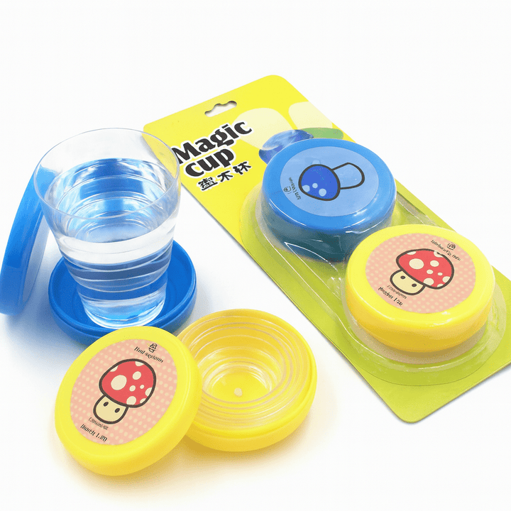 Magic Cup – Foldable Travel Cup for Kids | Pack of 2 - TM-9367 - Planet Junior