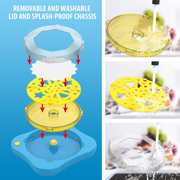 Magic Spin & Paint Art Kit – Creative Light & Music Craft for Kids - AKT - 1856 - Planet Junior