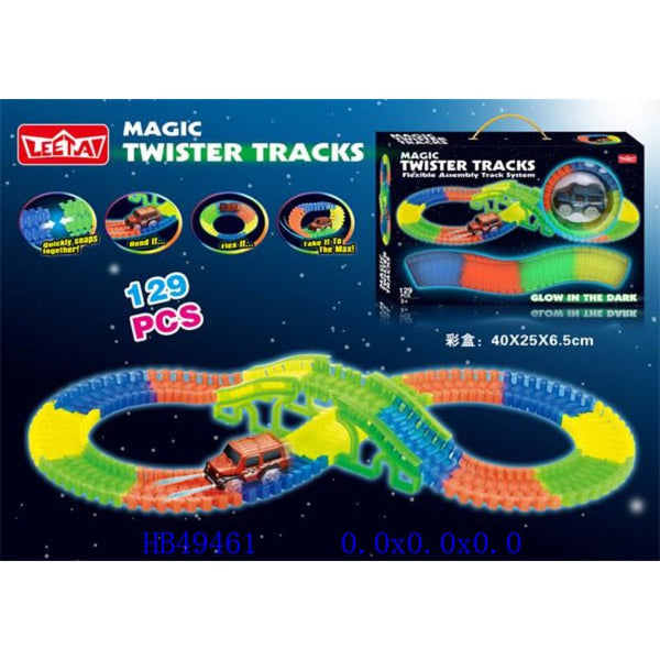 Magic Twister Tracks | 129 Pcs - BLL - TR - 129 - Planet Junior