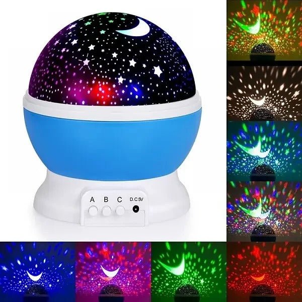 Magical Starry Sky Night Light Projector - SLT - 168K - W - Planet Junior