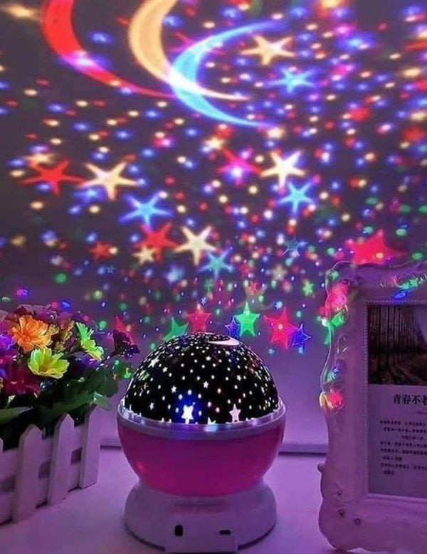 Magical Starry Sky Night Light Projector - SLT - 168K - W - Planet Junior