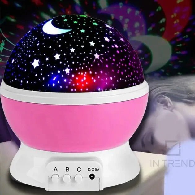 Magical Starry Sky Night Light Projector - SLT - 168K - W - Planet Junior