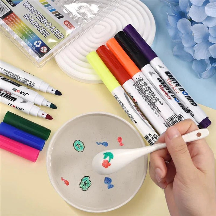 Magical Water Painting Markers Set With Spoon - MARK1 - Planet Junior