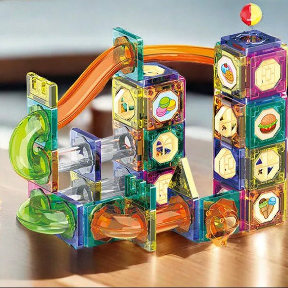 Magnetic Building Blocks for Kids – Creative Play & Learning Fun - SLT - C0098 - Planet Junior