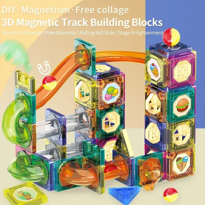 Magnetic Building Blocks for Kids – Creative Play & Learning Fun - SLT - C0098 - Planet Junior