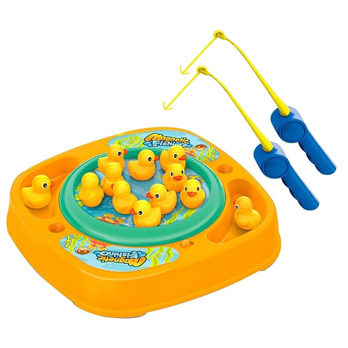 Magnetic Fishing Duck Game with Music - BLL - MT - 5022 - 2FJ - Planet Junior