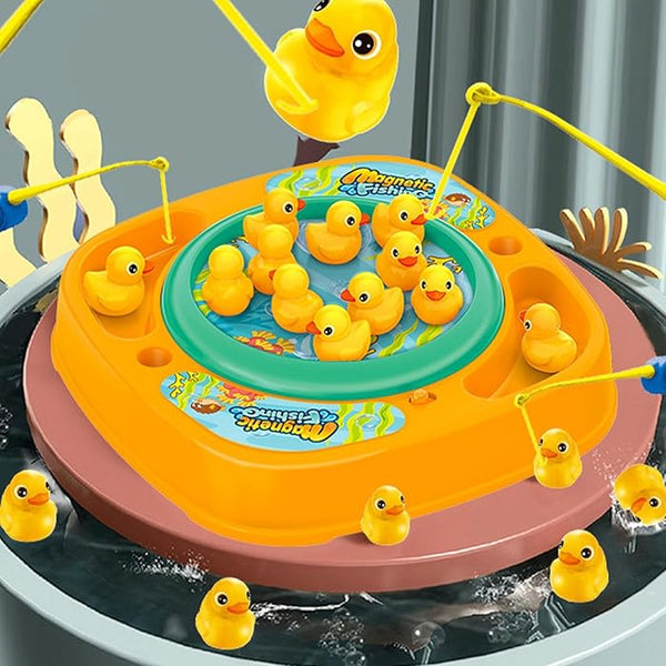 Magnetic Fishing Duck Game with Music - BLL - MT - 5022 - 2FJ - Planet Junior