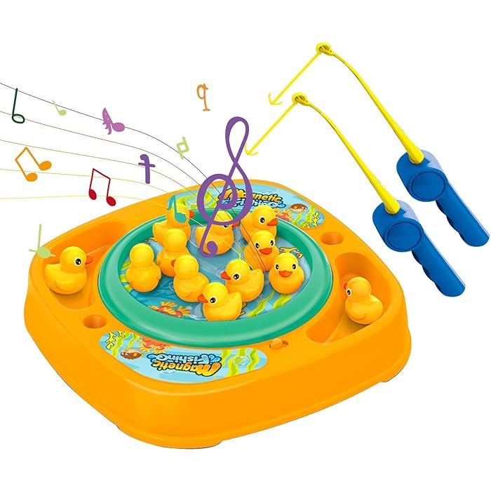 Magnetic Fishing Duck Game with Music - BLL - MT - 5022 - 2FJ - Planet Junior