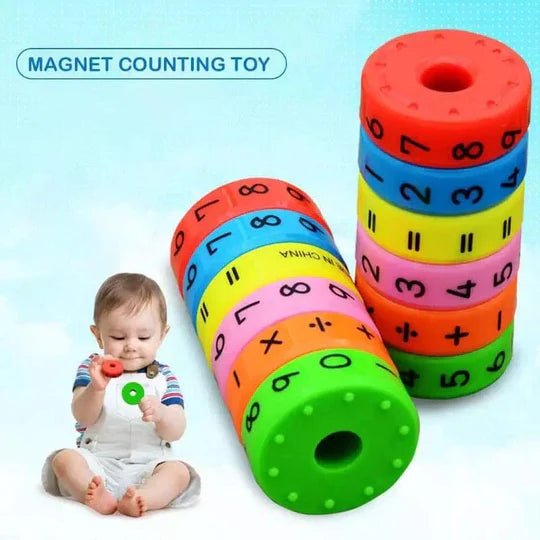 Magnetic Number Calculation Rings – Early Math Learning Set – Planet Junior