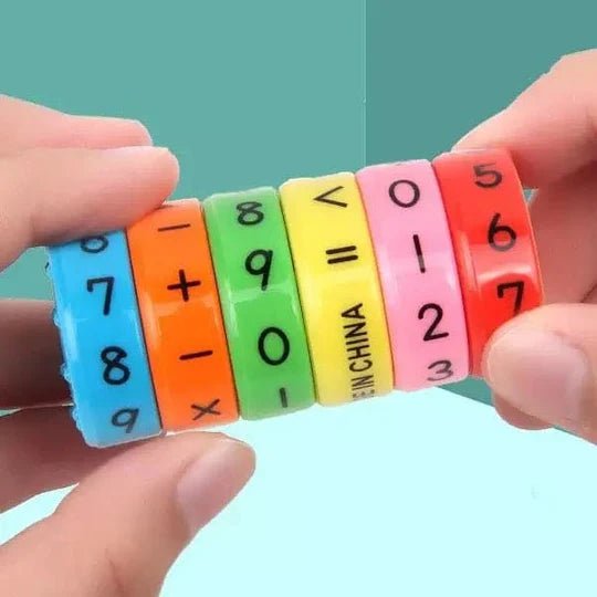 Magnetic Number Calculation Rings – Early Math Learning Set – Planet Junior