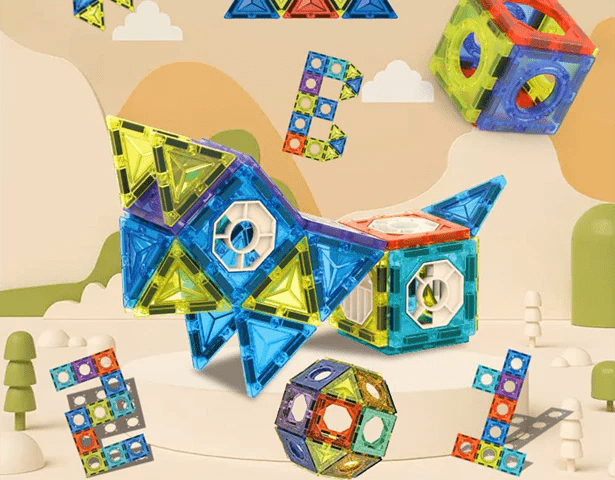 Magnetic Puzzle Blocks | 41Pcs - BLL - BL - 3404 - Planet Junior