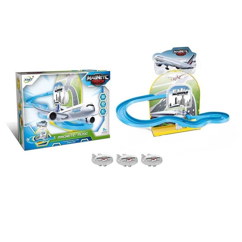 Magnetic Track Plane Playset - BLL - TR - 8811C - Planet Junior