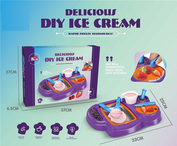 Make Your Own Ice Cream Set for Kids - 338 - 1 - Planet Junior