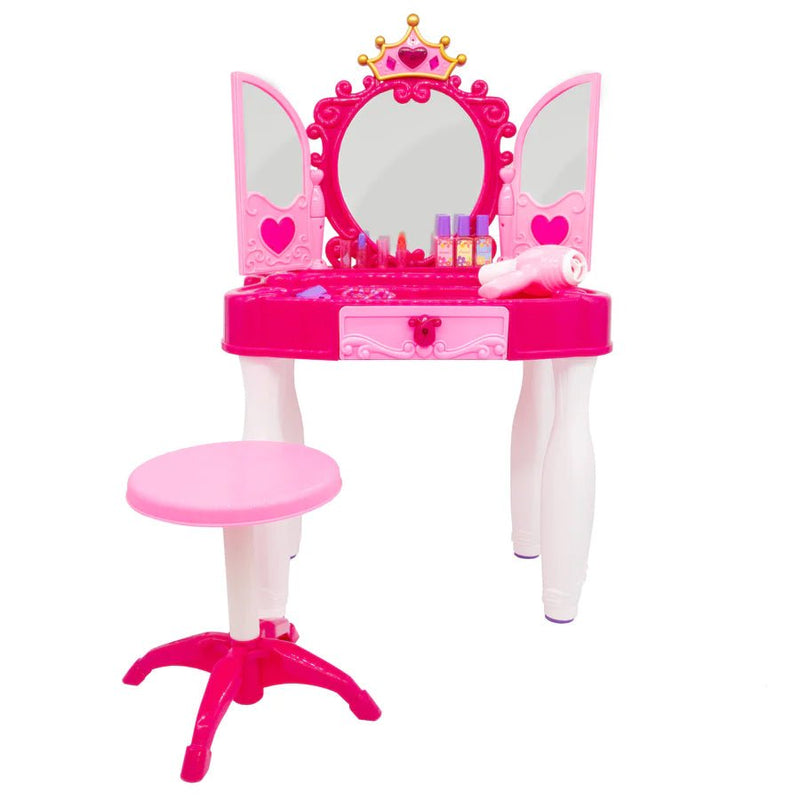 Makeup Vanity Table & Chair Set - SLT66120 - Planet Junior