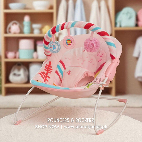 Mastela Gentle Glide Baby Bouncer - BLL - BCR - 6936 - Planet Junior