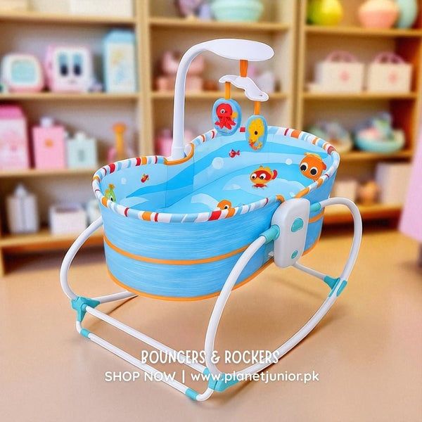 Mastela HappyBounce Deluxe Seat - BLL - BCR - 6038 - Planet Junior