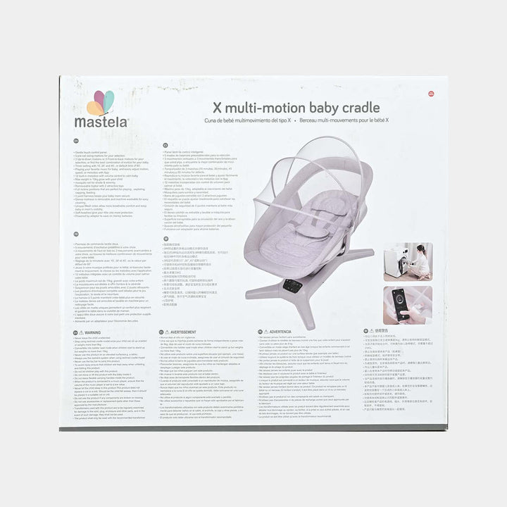 Mastela Multi - Motion Electric Cradle for Babies - BLL - SWE - 08305 - Planet Junior