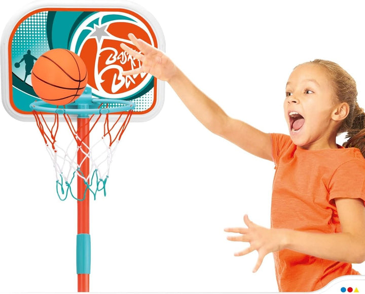Medium Basketball Stand – Adjustable, Stable & Outdoor - Ready - BLL-BI-1903LQ- - Planet Junior