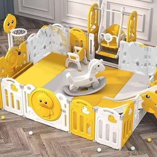 Megastar Fun & Fold Baby Playpen – 4 - in - 1 Activity Centre - BLL - SL - 05FP - Planet Junior