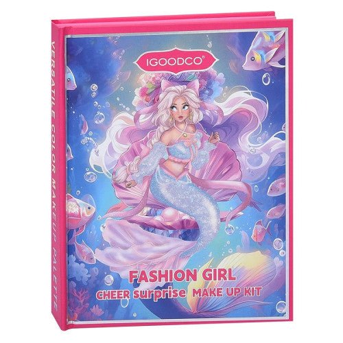 Mermaid Fashion Makeup Book – Sparkly, Stylish & Full of Surprises - SLT-IG3172 - Planet Junior