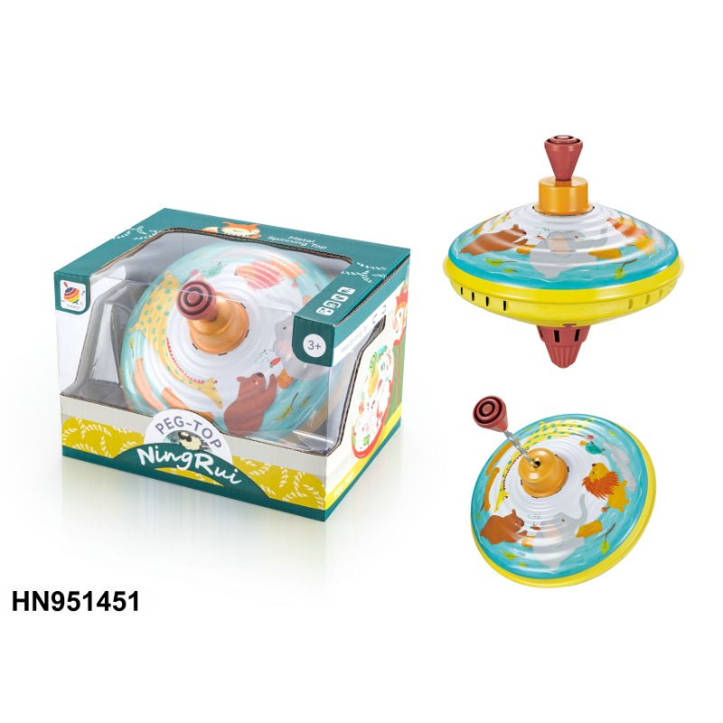 Metal Spinning Top Gyro - BLL - MT - 8613A - Planet Junior