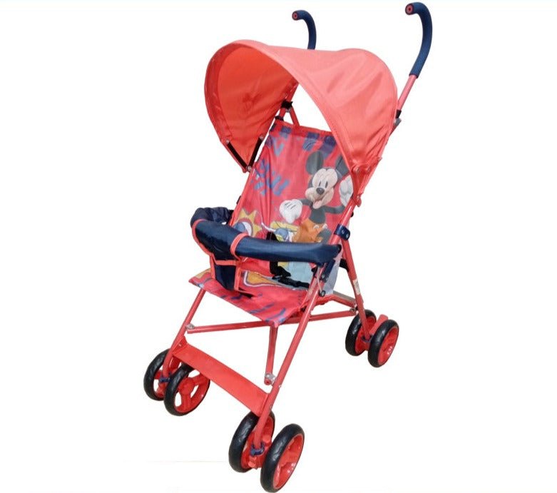 Mickey Theme Baby Push Stroller - BLL - BG - 2202 - Planet Junior