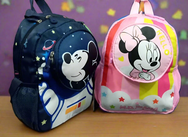 Micky Cartoon Theme School Bag - BLL - SB - 1150 - 3 - Planet Junior