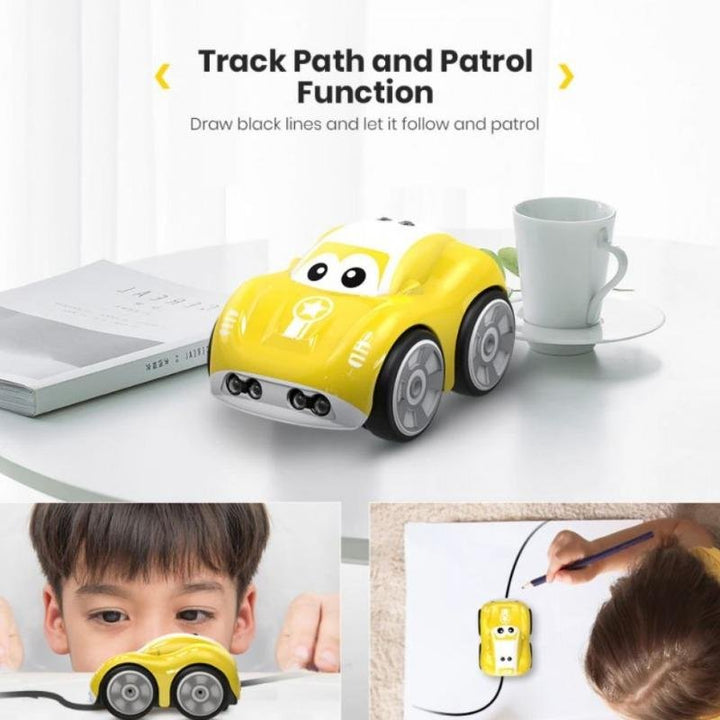🚗 Mini Smart Track - Following RC Car – Draw, Drive & Discover! - RT - RC1 - Planet Junior