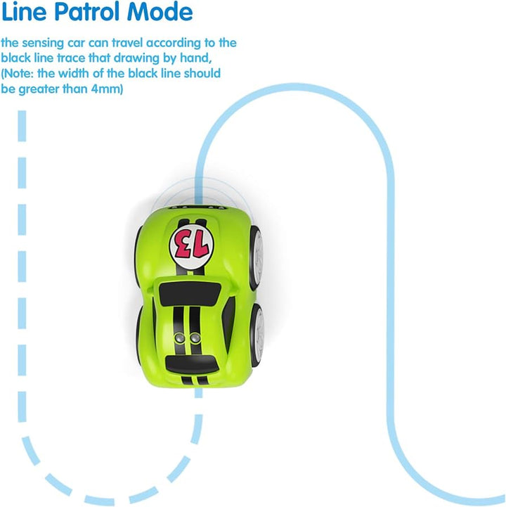 🚗 Mini Smart Track - Following RC Car – Draw, Drive & Discover! - RT - RC1 - Planet Junior