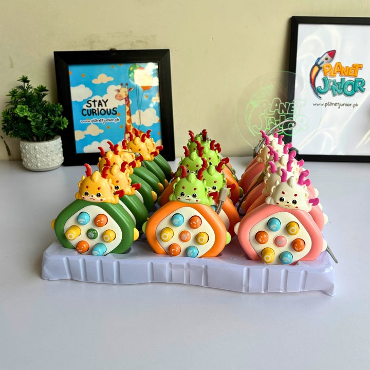 Mini Whack a Mole Stress - Relief Keychain Game - AH - HY - 64 - Planet Junior