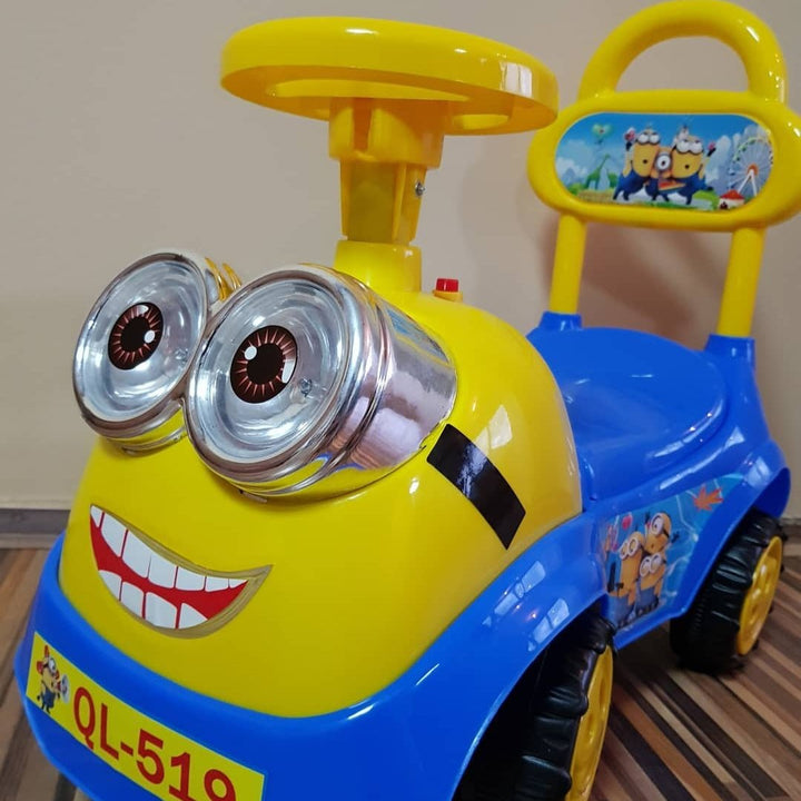 Minion Theme Push Car - BLL - PC - 6166ME2 - Planet Junior