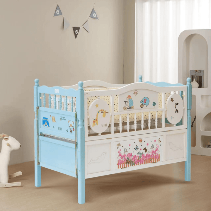 Modern Baby Cott with Safety Rails for Your Little One - BLL - BC - 629 - Planet Junior