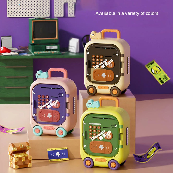 Monster - Themed Password Money Bank ATM with Wheels | Thumb Impression, Password, Sound And Light - RT-CQ001 - Planet Junior