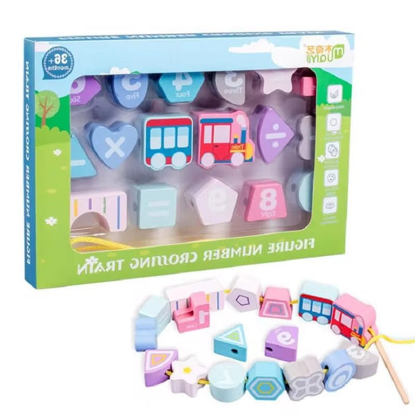 Montessori Learning Educational Train - BLL - BL - 2103D - Planet Junior