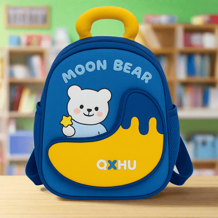 Moon Bear - Themed Backpacks | 1 Pcs - SLT - PB25 - 127 - Planet Junior